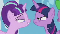 Starlight and Twilight face off up-close S5E25