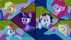 The Mane Six wake up S5E13