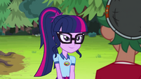 Twilight Sparkle gazes lovingly at Timber EG4