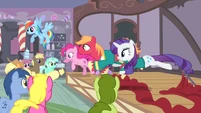 Hey, Pinkie, why do you have Twilight's cutie mark?