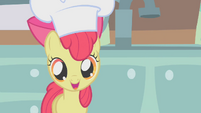 Apple Bloom smiling S1E12