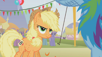 I'm not one bit happy, Rainbow Dash!