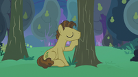 Grand Pear kissing his pear trees S7E13