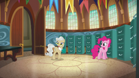 Mayor Mare walking and looking around S5E19