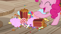 Pinkie Pie "lots of other super-yummy stuff!" S6E22