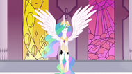 Princess Celestia overcomes the nightmare S7E10