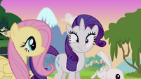 Rarity about to sneeze S4E03