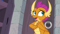 Smolder "dragons and ponies are friends" S8E11