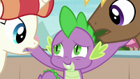 Spike gets between Coco and Rainbow Stars S7E15