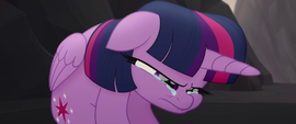 Twilight Sparkle holding back more tears MLPTM