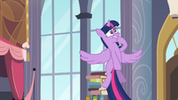 Twilight worried while flying 2 S4E01