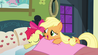 Anyone seem to notice a monster came and ate Applejack's back, cause half of it is missing!