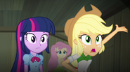 Applejack gets angry at Rainbow EG2