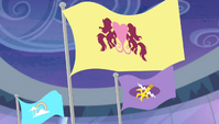 Equestria Games podium S04E24