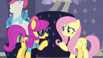 Pursey Pink addressing Fluttershy S8E4