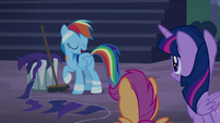 Rainbow Dash "this mess is my responsibility" S6E7