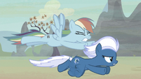 Uh, you're markless, remember, Dashie?