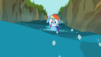 Rainbow Dash weird mouth S02E08