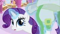 Curiosity is getting the best of Rarity.