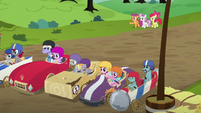 Scootaloo "the only older ponies driving!" S6E14