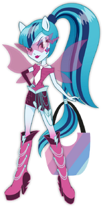 Sonata Dusk Rainbow Rocks character bio art