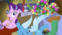 Trixie falling out of her hammock S8E19