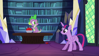 Twilight --come on, Spike!-- S5E22