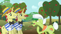 Granny Smith angry at Flim and Flam S2E15