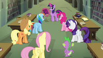 Mane 6 and Spike -there must be a connection!- S4E25