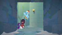 Rainbow and Rarity in the catacombs S9E4