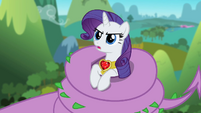 Rarity "Huh, what is he looking at?" S2E10