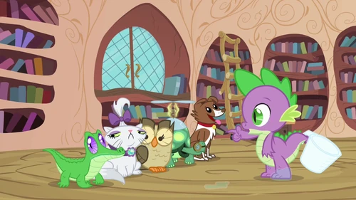 Spike count on the number of pets S3E11