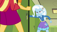 Trixie Lulamoon reaching into her locker EGFF