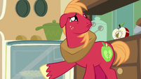 Big Mac giving Discord a puppy-dog pout S8E10