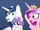 Cadance and Shining Armor hear winterzilla roar MLPBGE.png