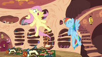 Fluttershy surprised that she is being appointed for the mission S3E05