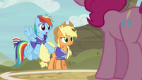 Rainbow Dash --we were treating you like us-- S6E18