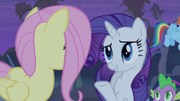 Rarity reassuring Fluttershy S4E07