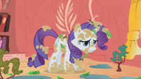 Poor, poor Rarity. She's all dirty.