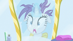 Rarity sees her ruined mane in the mirror S7E19.png