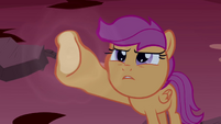 Scootaloo poking Luna S3E6