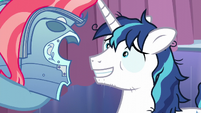 Shining Armor feeling a little assured S6E1