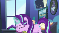 Starlight ducks under a flying book S8E3