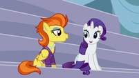 Stormy Flare sits down with Rarity S5E15