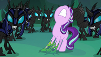 Thorax stuck in changeling slime S6E26