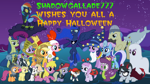 FANMADE Shadowgallade777 Wishes You All Happy Halloween