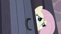 Fluttershy peers into Starlight's room S5E2