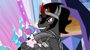 King Sombra boops Flurry Heart's nose S9E1.png