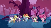 Main ponies find Fluttershy and Pinkie PLS1E8a