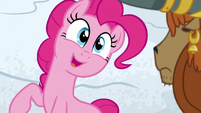 Pinkie Pie "let's try out some snow recipes!" S7E11